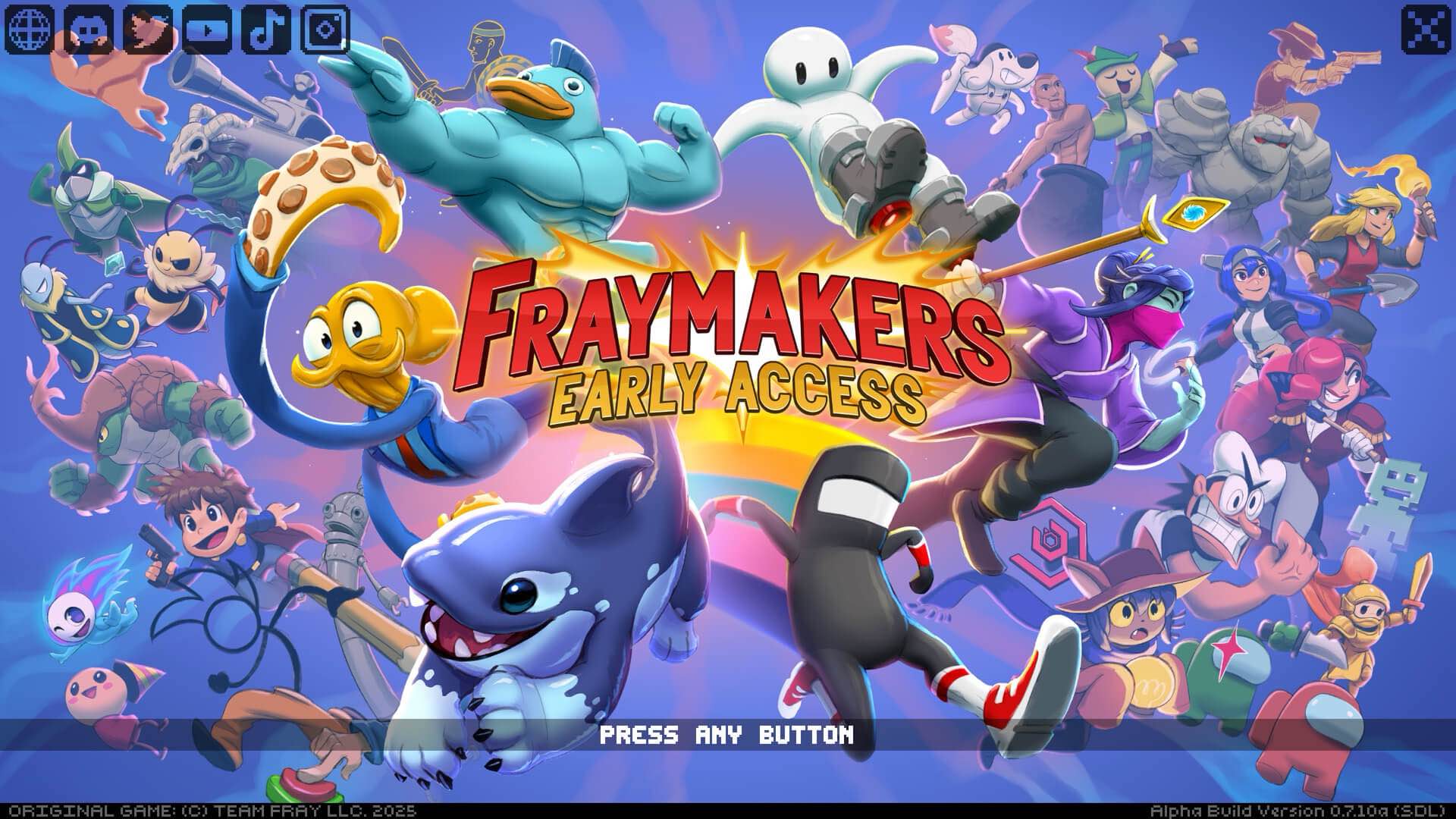 打斗制造者 Fraymakers for Mac v0.8.3 英文原生版-Mac宇宙 打斗制造者 Fraymakers for Mac v0.8.3 英文原生版-Mac宇宙