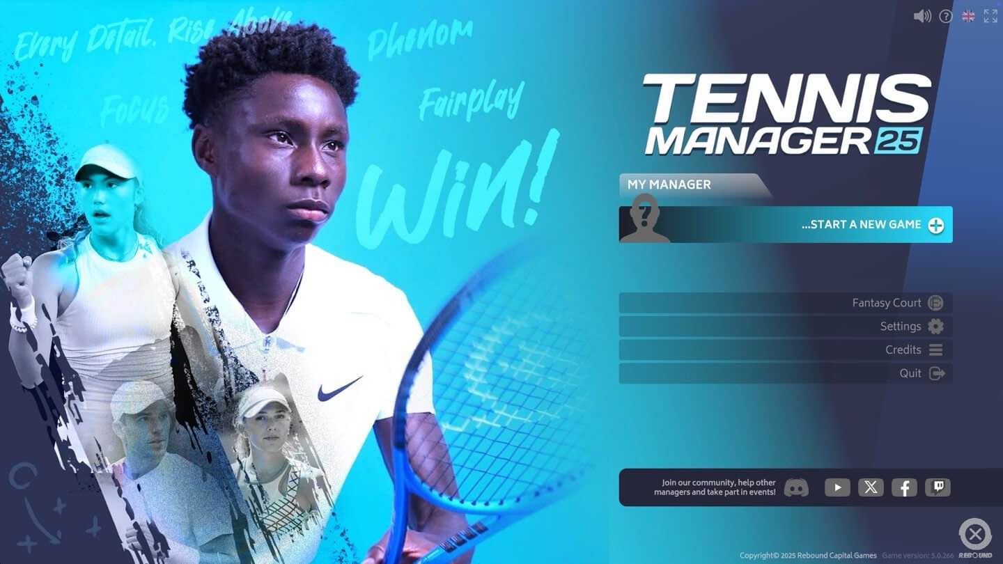 网球经理25 Tennis Manager 25 for Mac v5.0.949 英文原生版-Mac宇宙