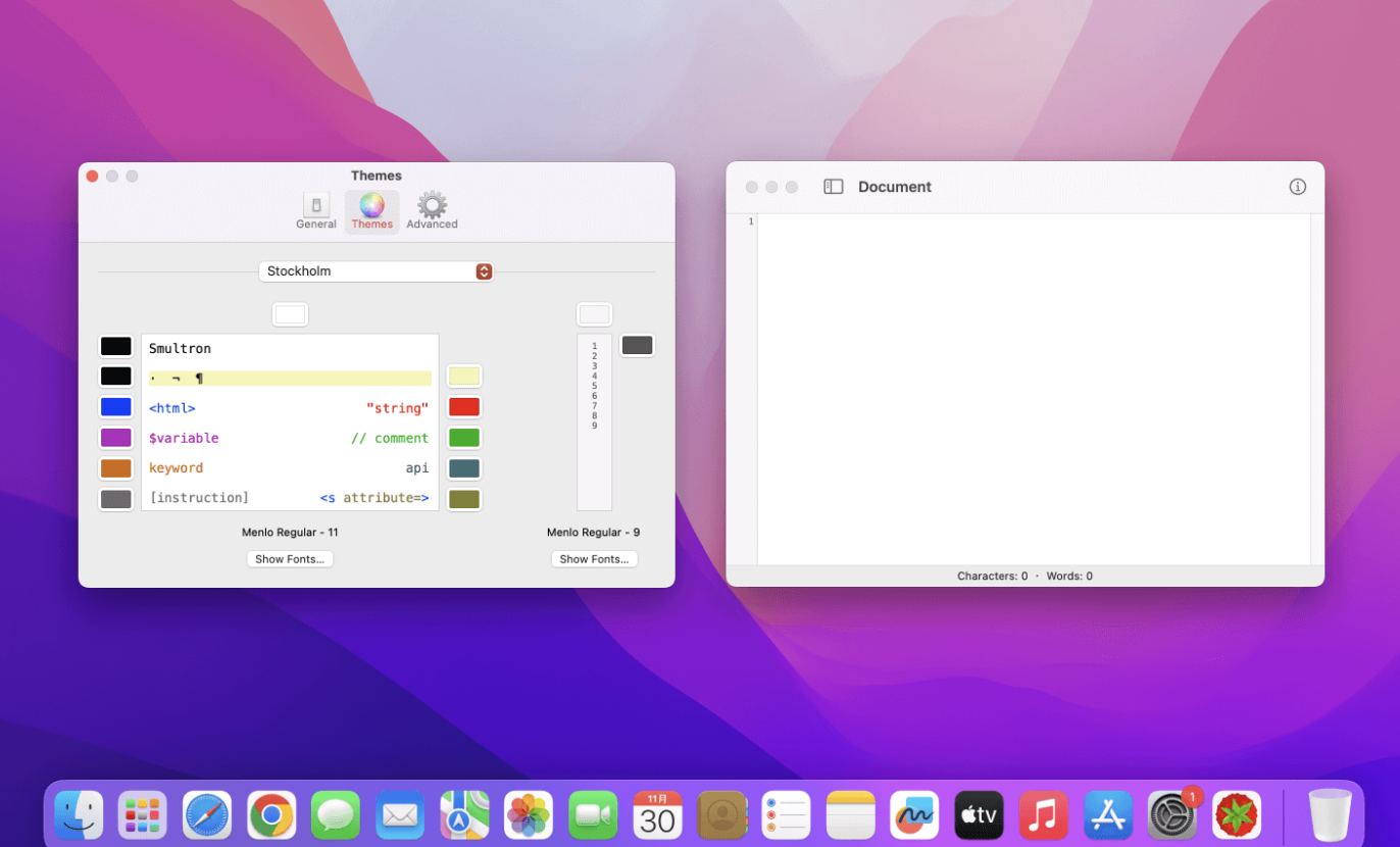 Smultron for Mac v14.3 文本代码编辑器-Mac宇宙 Smultron for Mac v14.3 文本代码编辑器-Mac宇宙