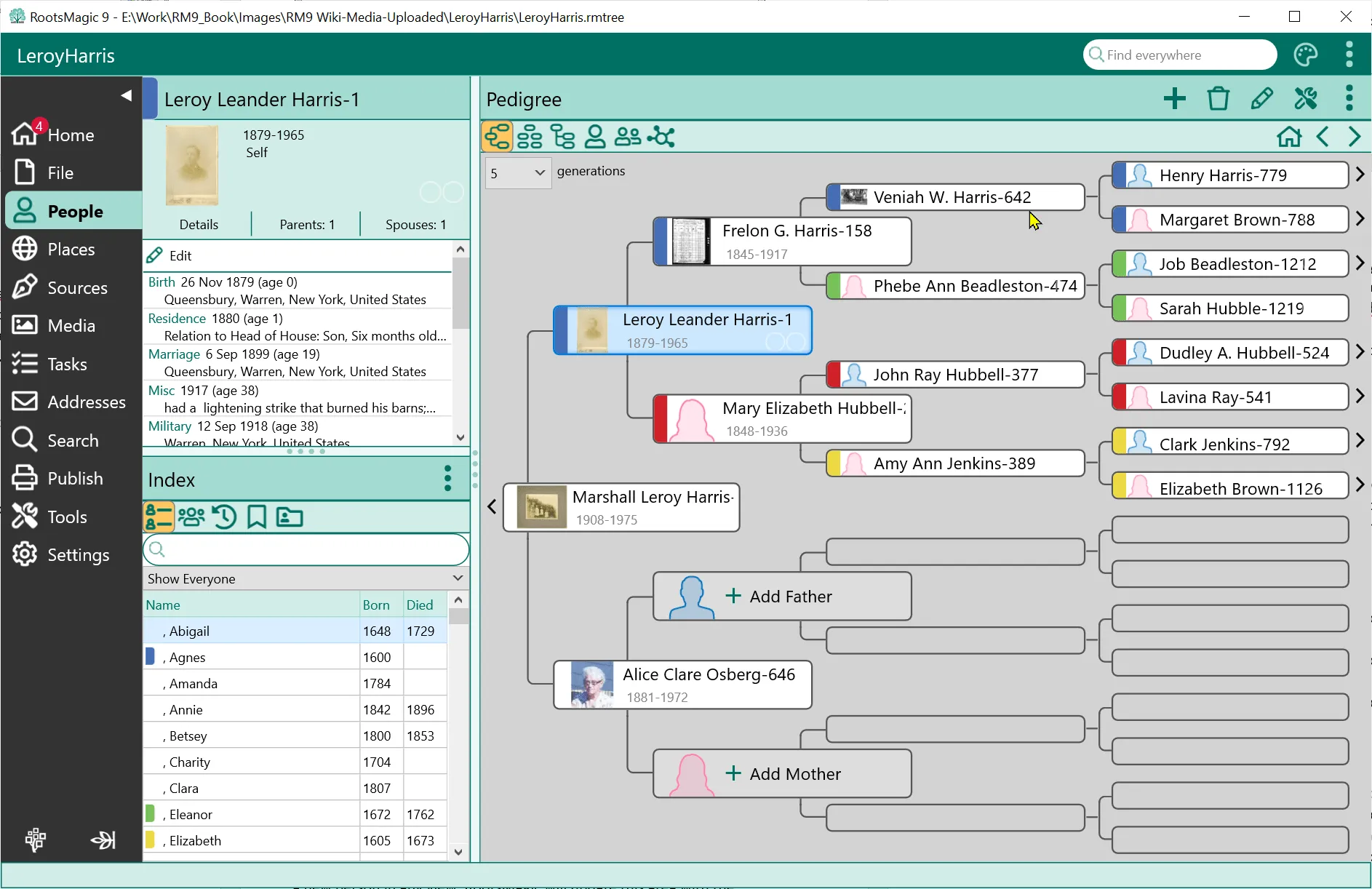 RootsMagic for Mac v10.0.7 族谱家谱制作工具-Mac宇宙