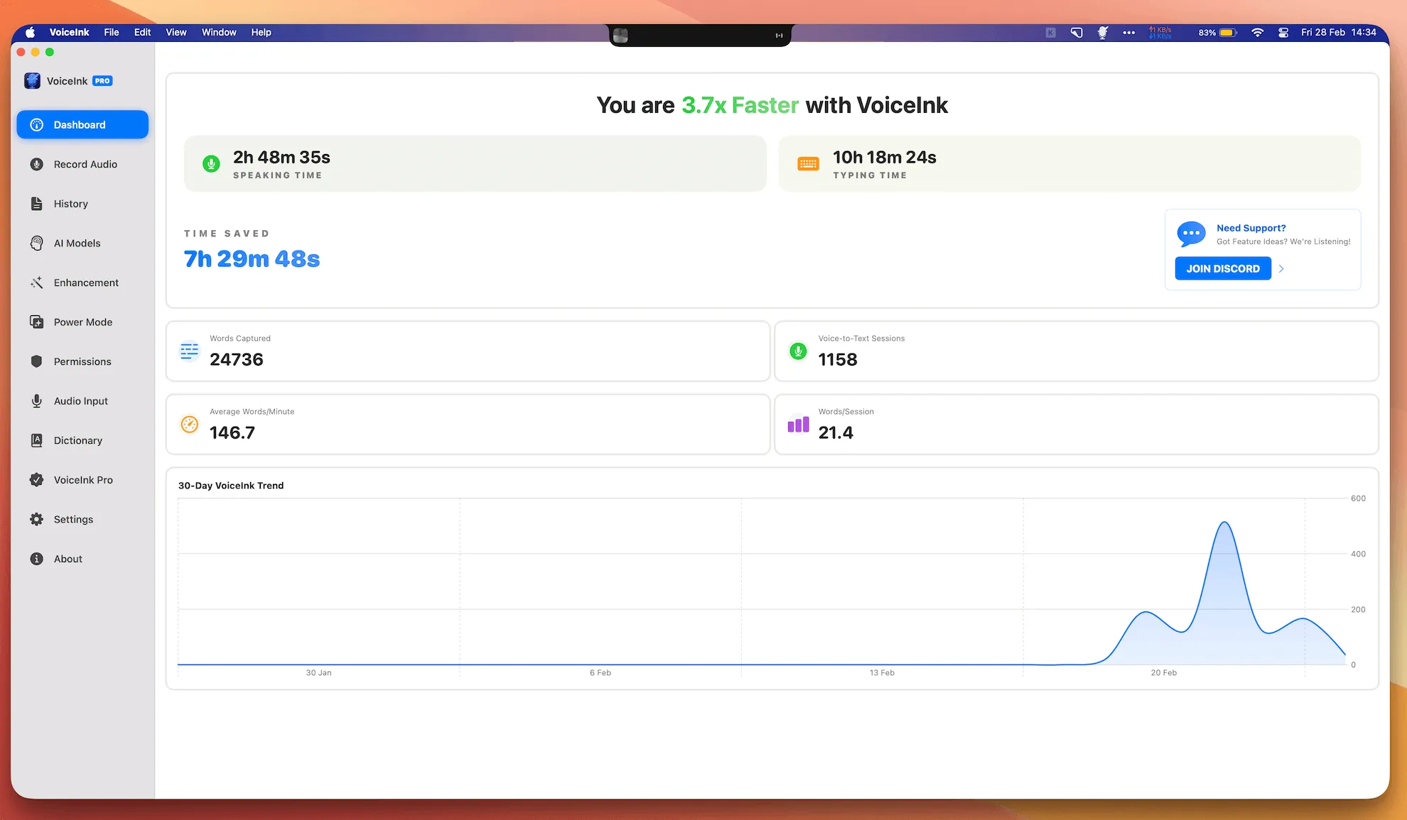 VoiceInk for Mac v1.52 本地 AI 语音转写助手-Mac宇宙