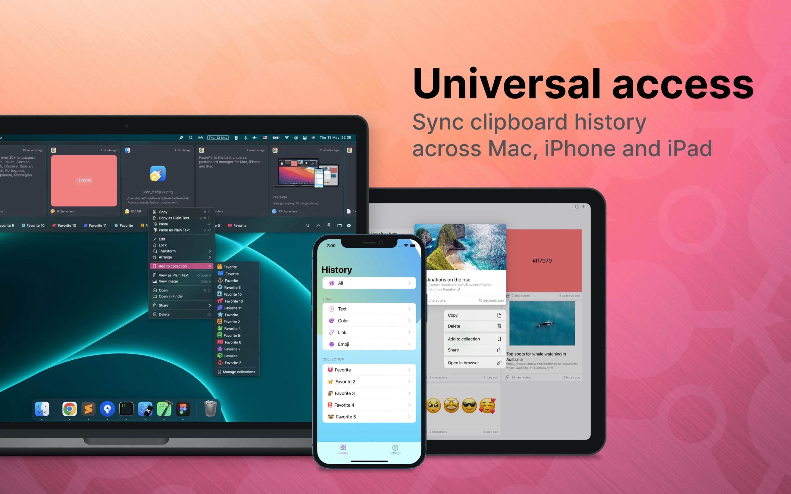 PastePal for Mac v2.18.5 剪贴板历史记录管理器-Mac宇宙