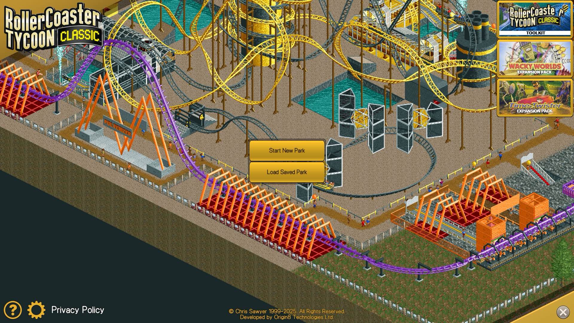 过山车大亨经典版 RollerCoaster Tycoon Classic+ for Mac v1.0.435 英文原生版-Mac宇宙 过山车大亨经典版 RollerCoaster Tycoon Classic+ for Mac v1.0.435 英文原生版-Mac宇宙