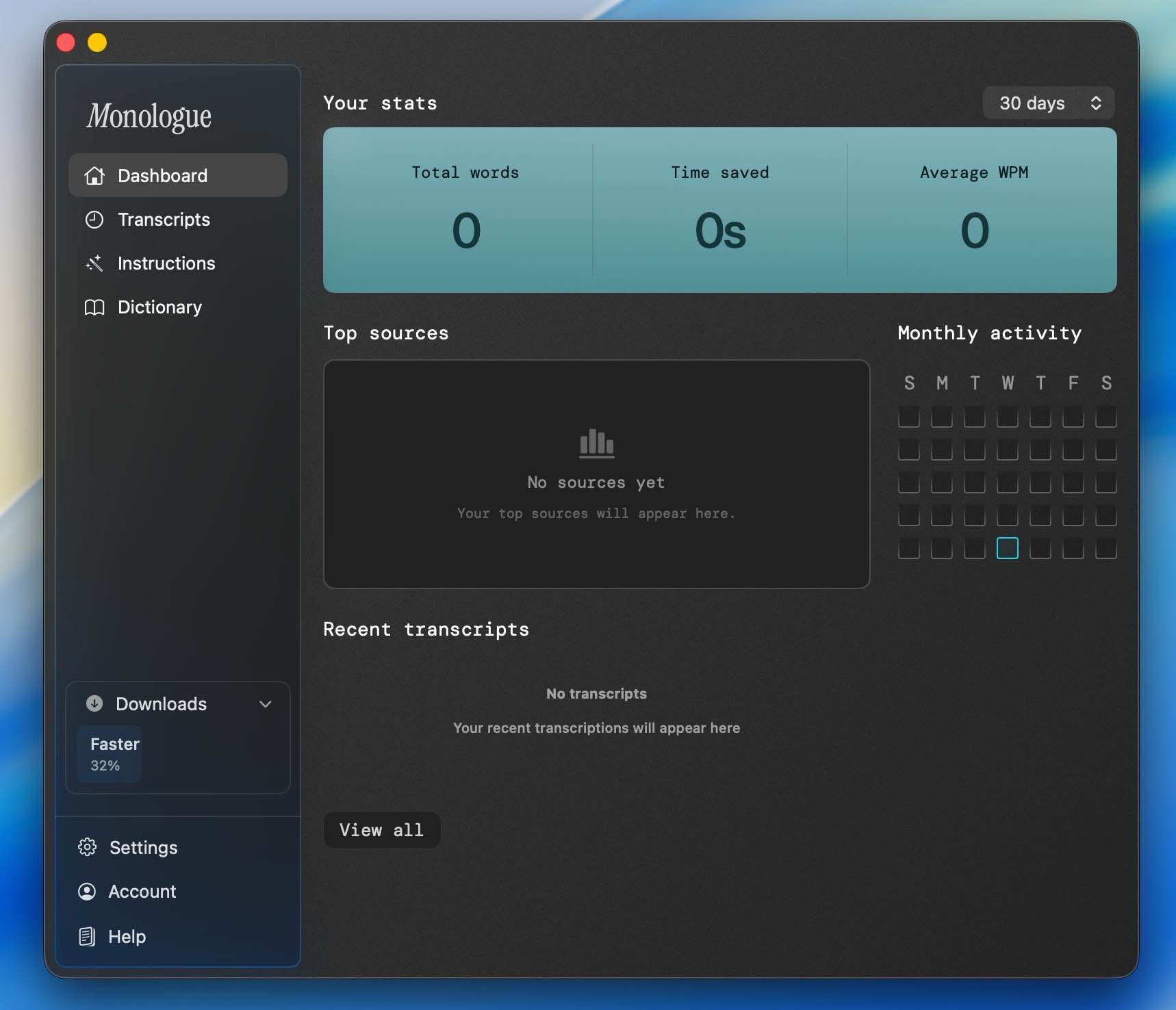 Monologue for Mac v1.0.65 智能语音转录-Mac宇宙