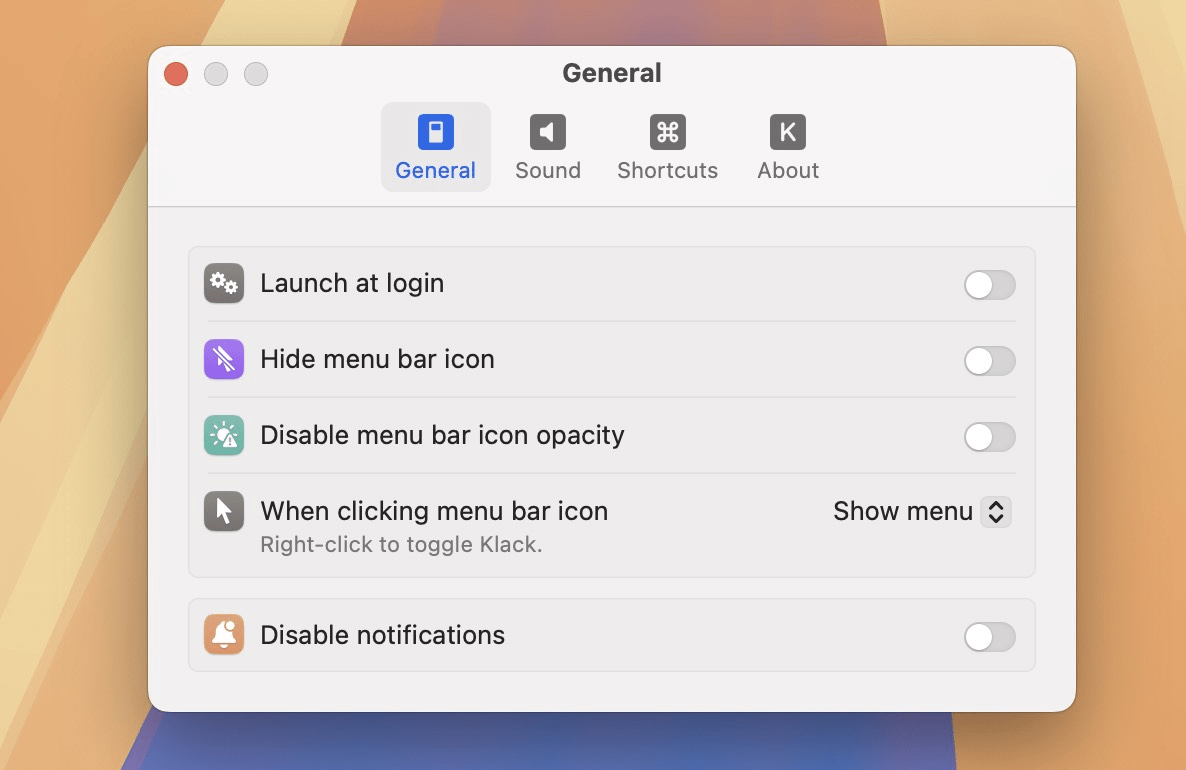 Klack for Mac v1.7.2 机械键盘模拟-Mac宇宙