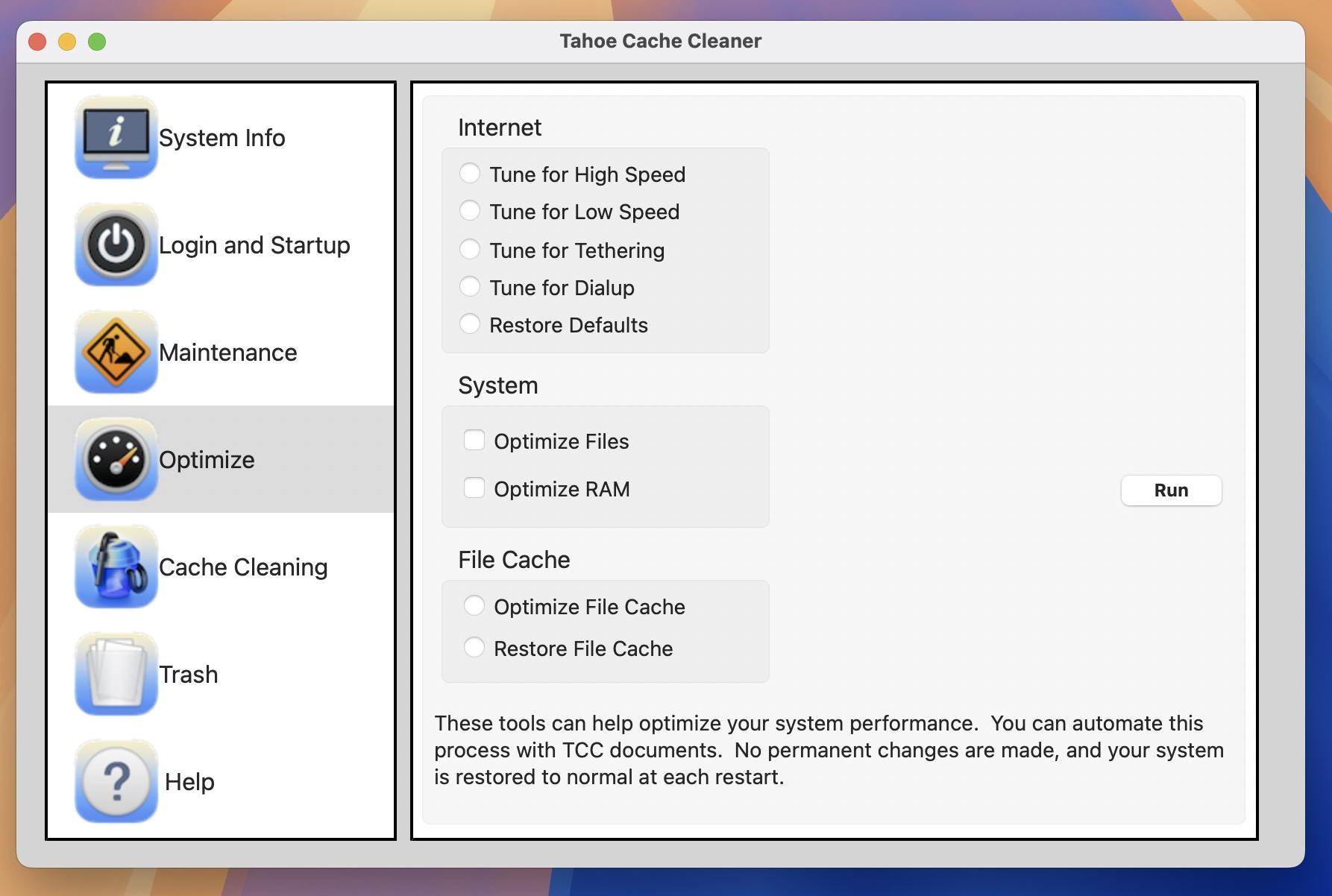 Tahoe Cache Cleaner for Mac v26.3.0.0.0 系统清理维护工具-Mac宇宙