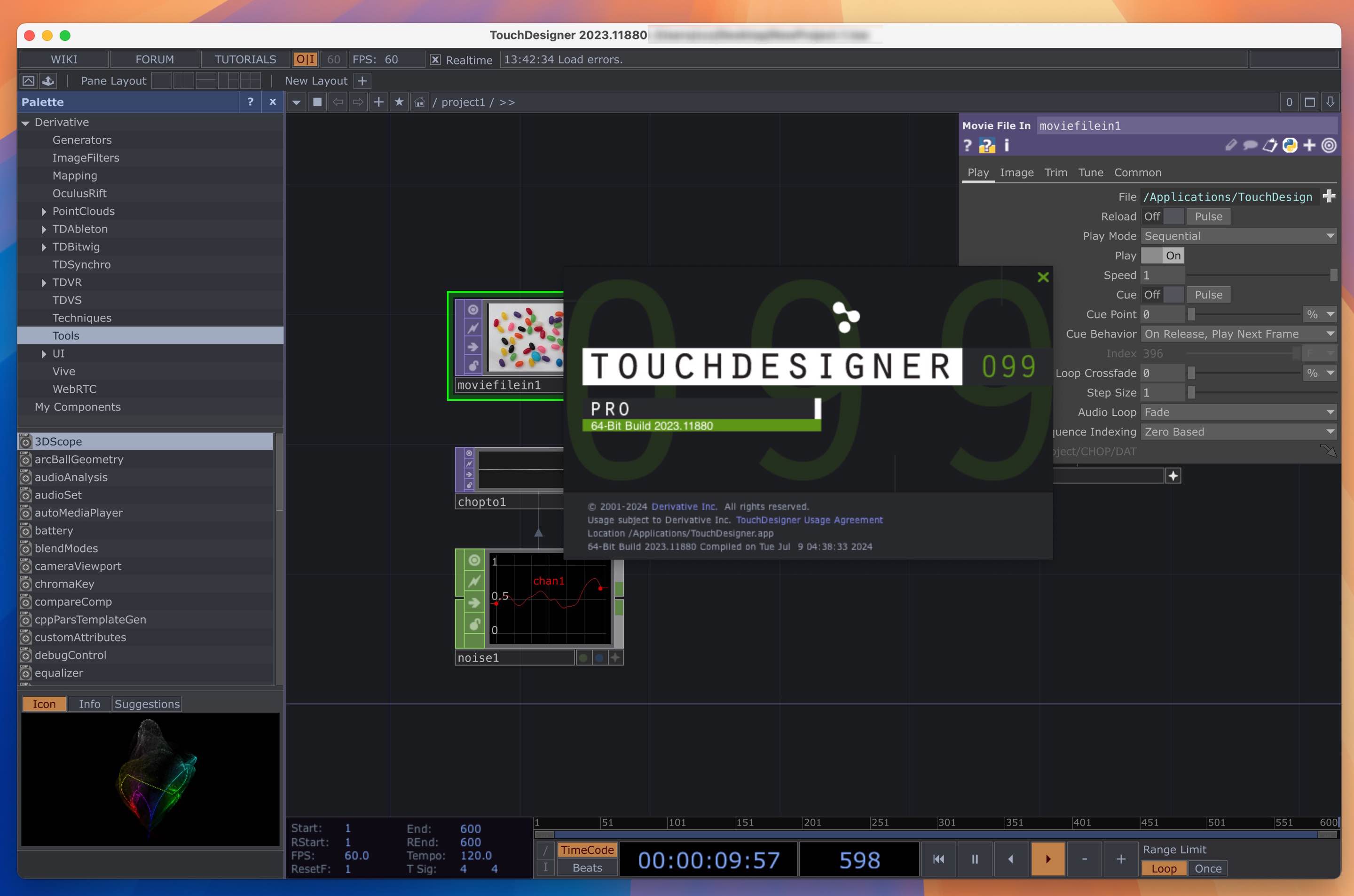 TouchDesigner Pro for Mac v2025.31550 可视化原型渲染设计-Mac宇宙
