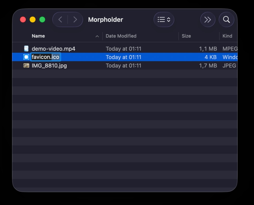 Morpholder for Mac v1.0.6 音频格式转换 - Mac宇宙