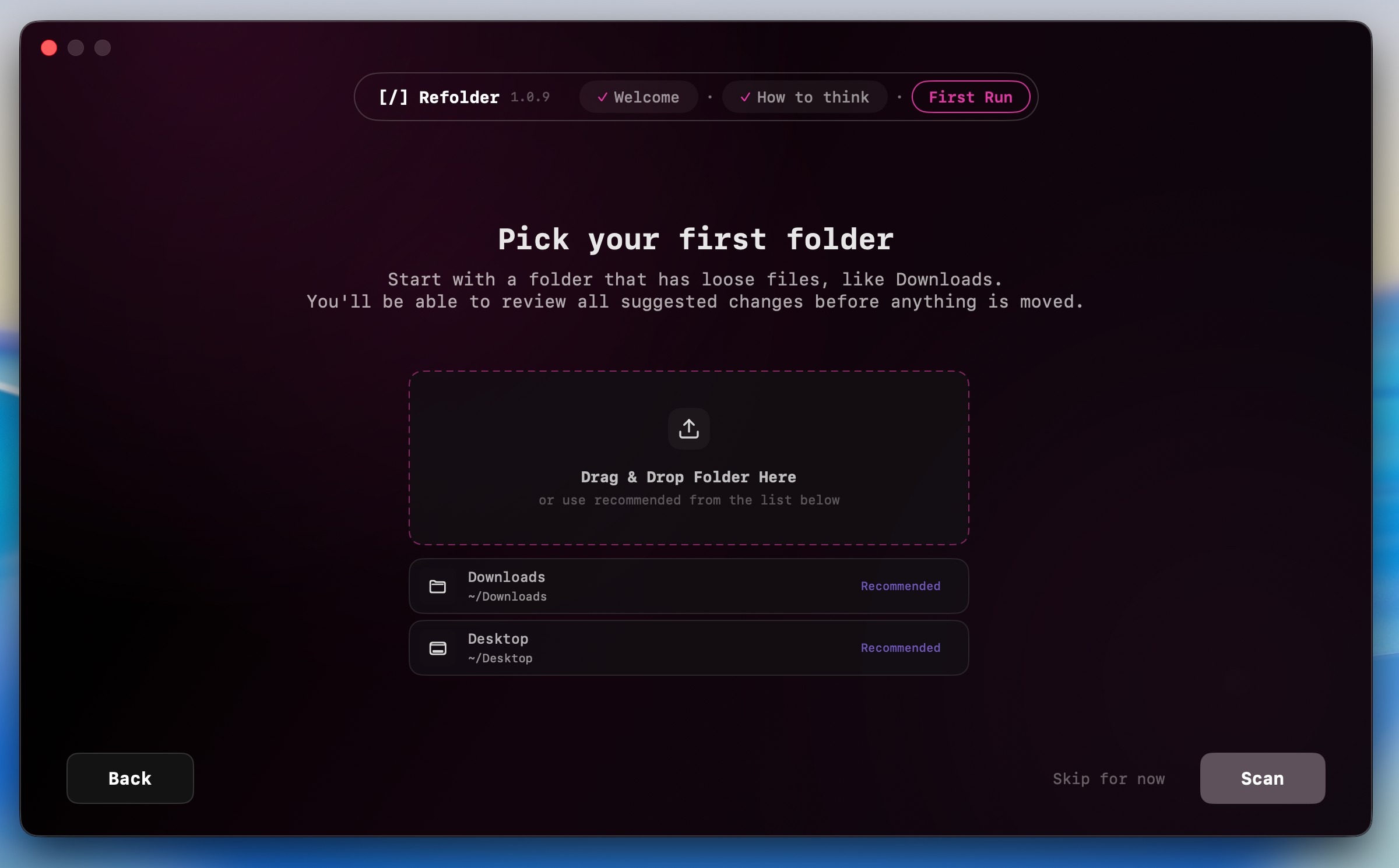 Refolder for Mac v1.0.15 智能文件整理工具 - Mac宇宙