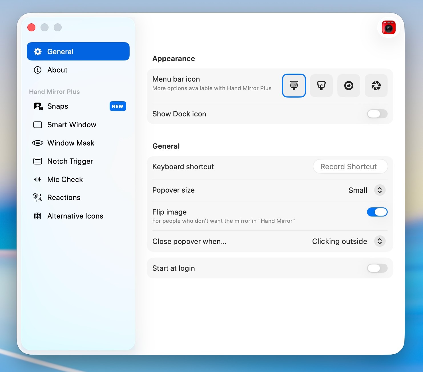Hand Mirror for Mac v4.0.4 窗口管理工具 - Mac宇宙