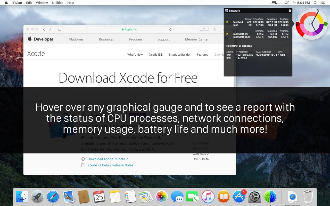 iPulse for Mac v3.14159 系统状态监控工具 - Mac宇宙 iPulse for Mac v3.14159 系统状态监控工具 - Mac宇宙