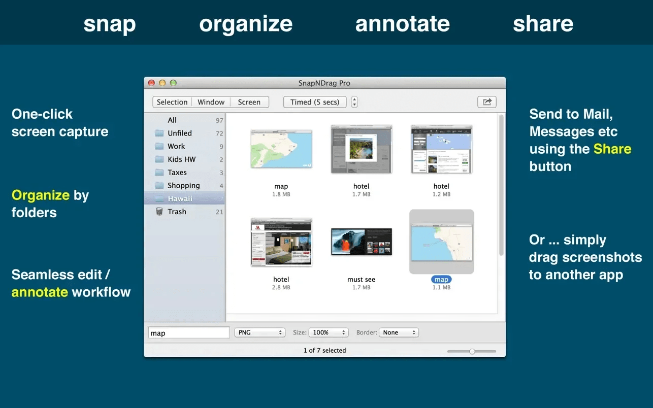 SnapNDrag Pro Screenshot for Mac v4.5.6 极简拖拽式屏幕截图软件 - Mac宇宙 SnapNDrag Pro Screenshot for Mac v4.5.6 极简拖拽式屏幕截图软件 - Mac宇宙