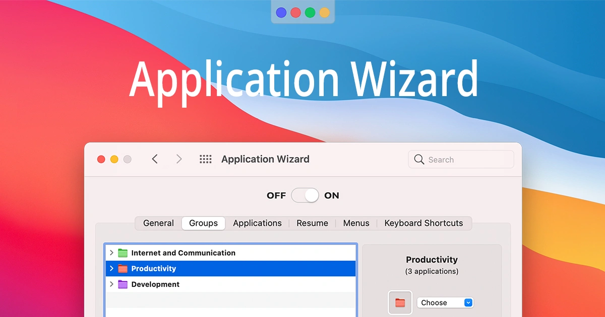 Application Wizard for Mac v4.8.0 应用快速启动工具 - Mac宇宙 Application Wizard for Mac v4.8.0 应用快速启动工具 - Mac宇宙